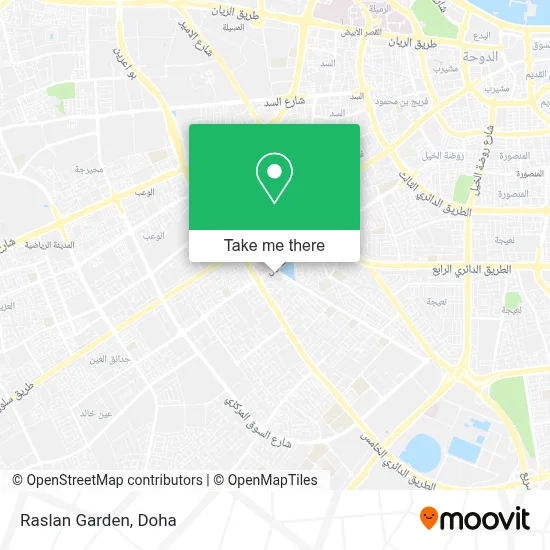Raslan Garden map