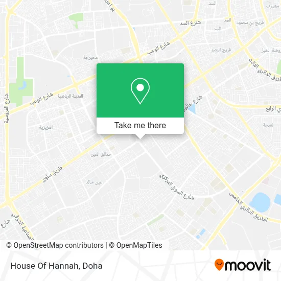 House Of Hannah map