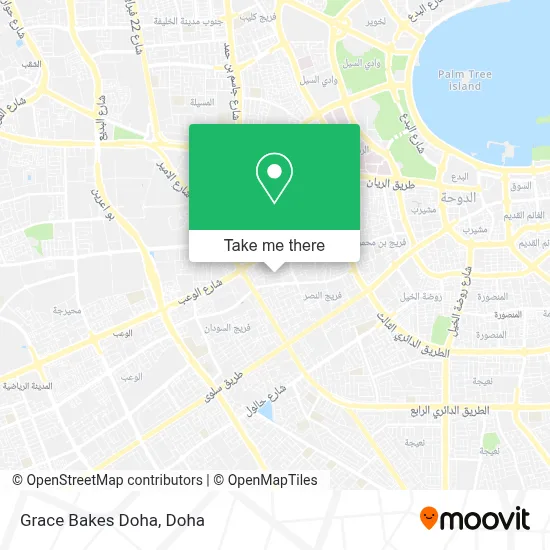 Grace Bakes Doha map