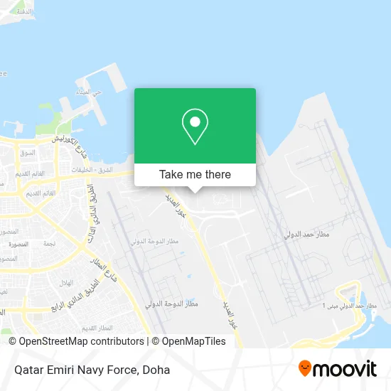 Qatar Emiri Navy Force map