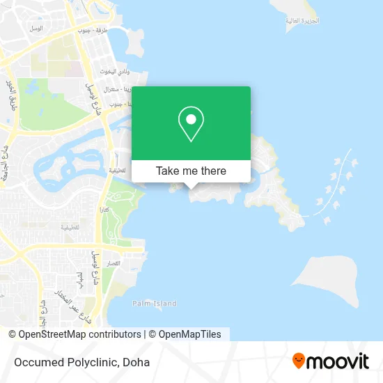 Occumed Polyclinic map