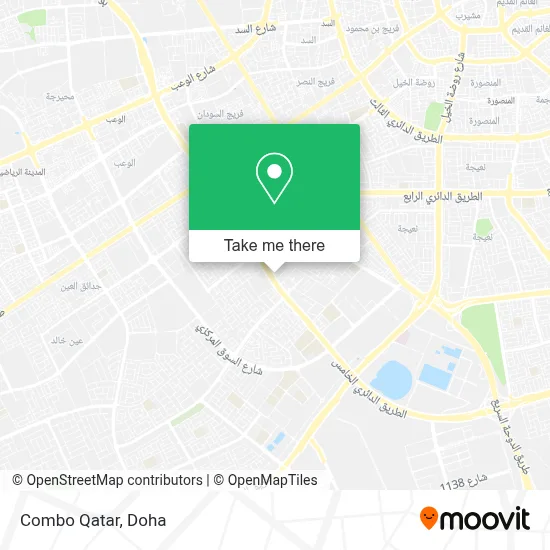Combo Qatar map