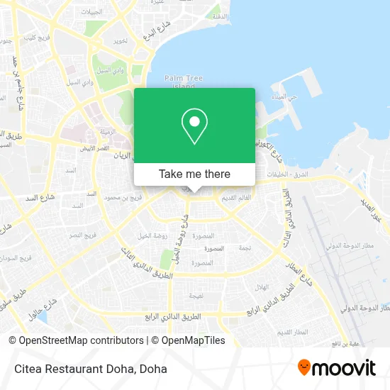 Citea Restaurant Doha map