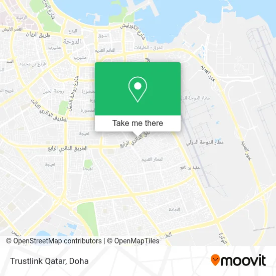 Trustlink Qatar map