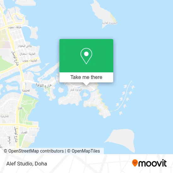 Alef Studio map