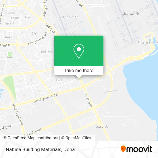 Nabina Building Materials map