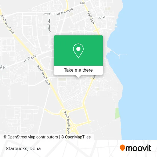 Starbucks map