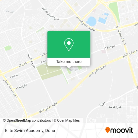 Elite Swim Academy map