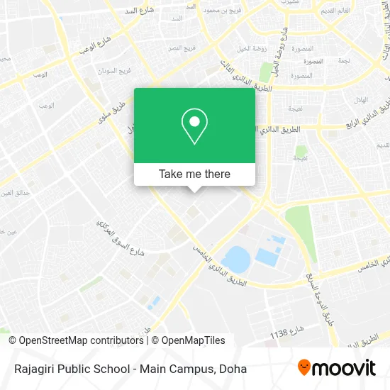 Rajagiri Public School - Main Campus map