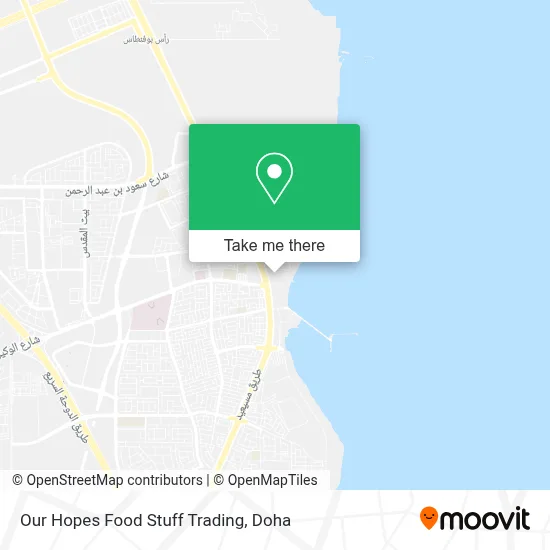 Our Hopes Food Stuff Trading map