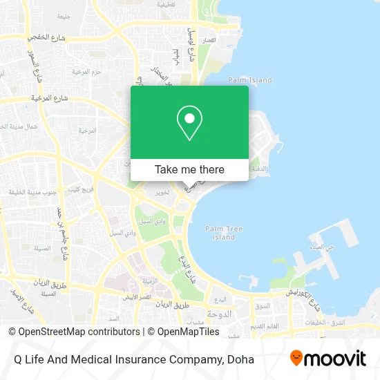 Q Life And Medical Insurance Compamy map