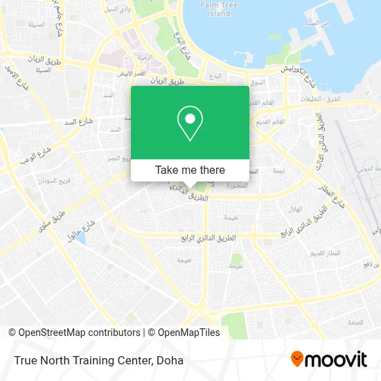 True North Training Center map