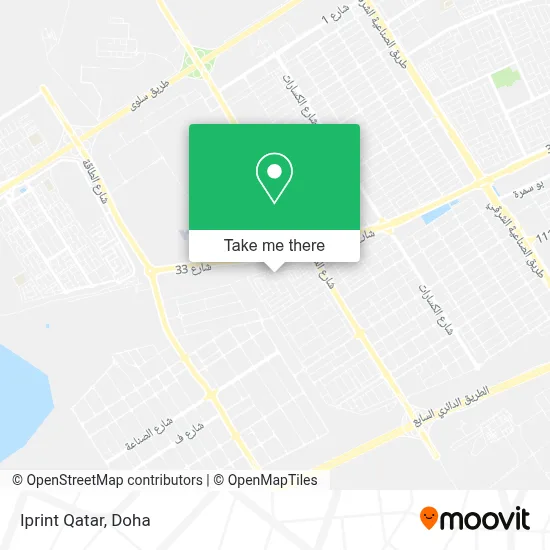 Iprint Qatar map