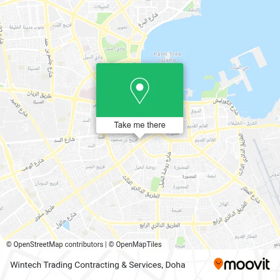 Wintech Trading Contracting & Services map