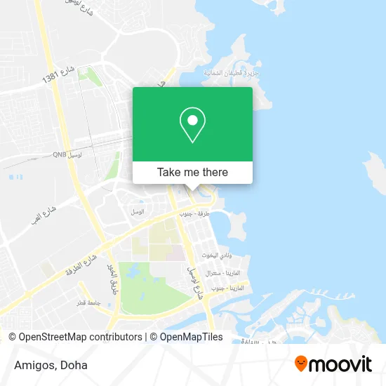 Amigos map