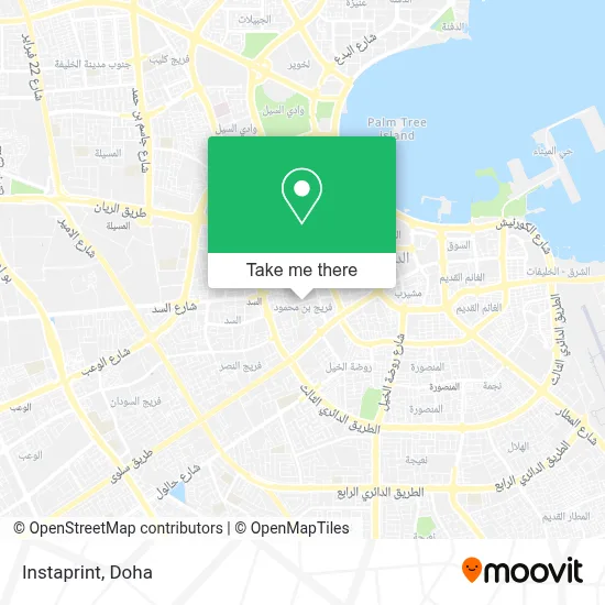 Instaprint map