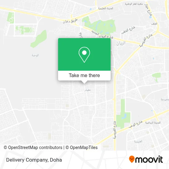 Delivery Company map
