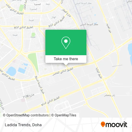 Ladida Trends map