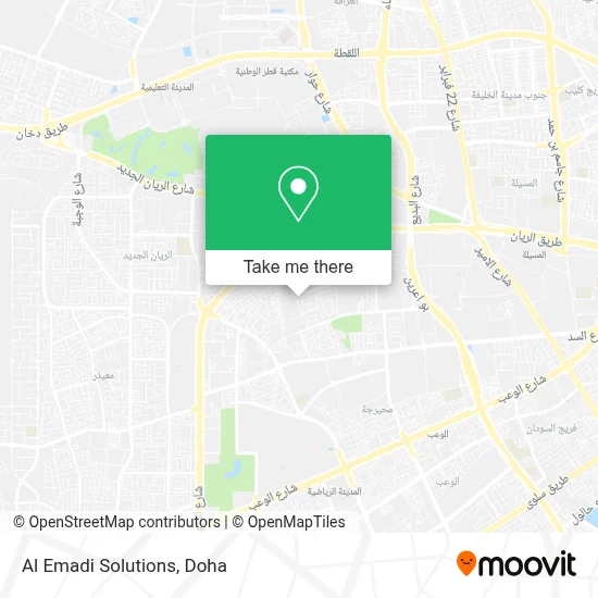 Al Emadi Solutions map
