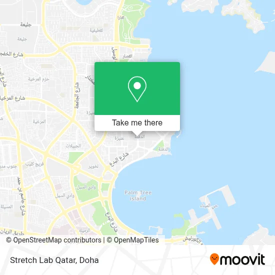 Stretch Lab Qatar map