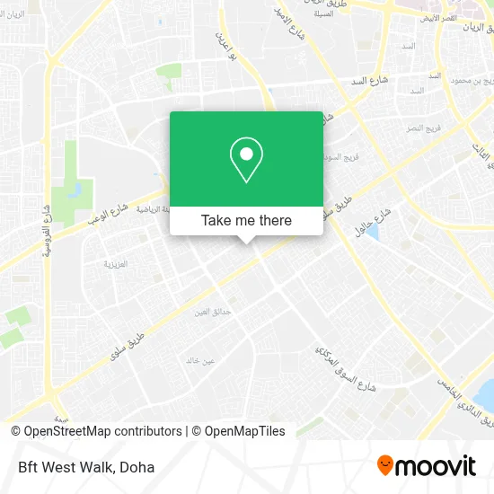 Bft West Walk map