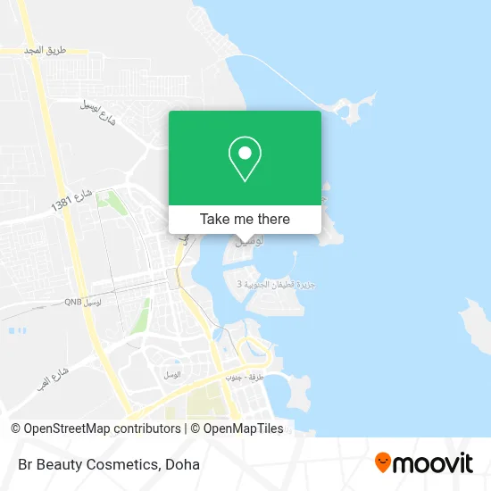 Br Beauty Cosmetics map