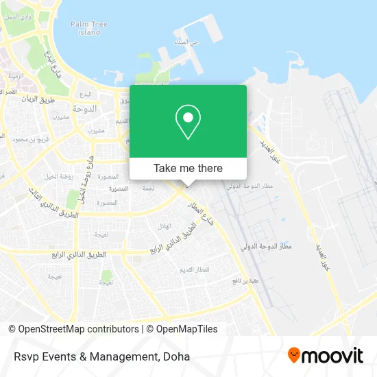 Rsvp Events & Management map