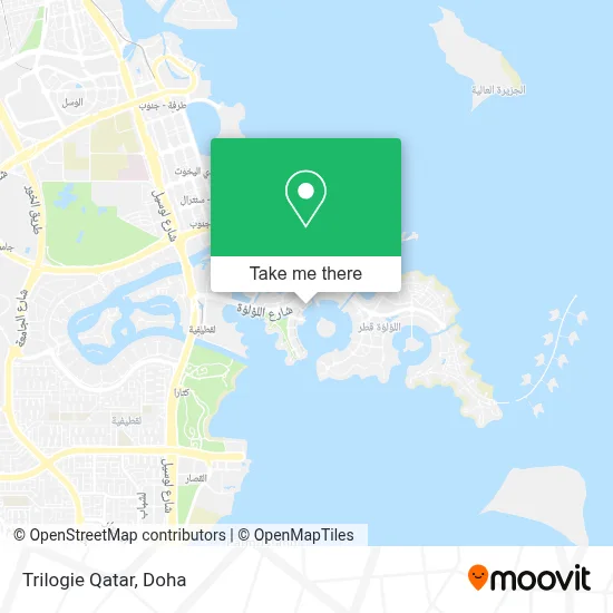 Trilogie Qatar map