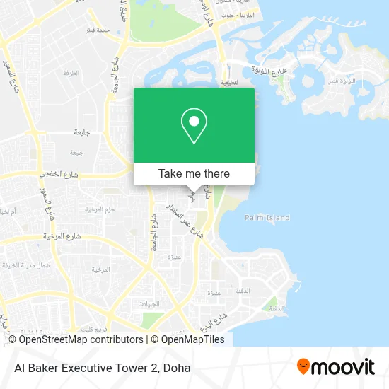 Al Baker Executive Tower 2 map