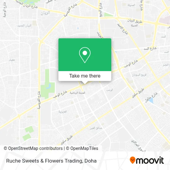 Ruche Sweets & Flowers Trading map