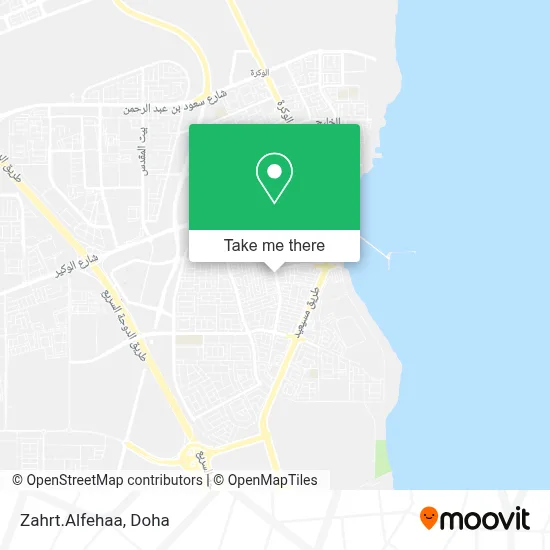 Zahrt.Alfehaa map
