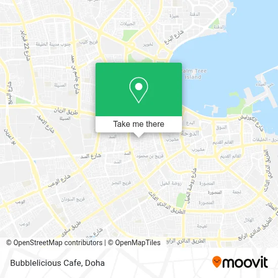 Bubblelicious Cafe map