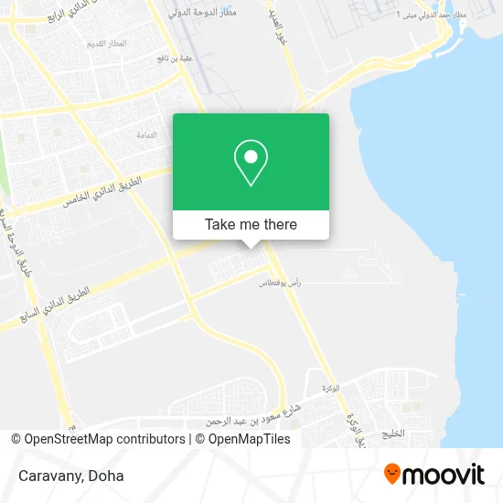 Caravany map
