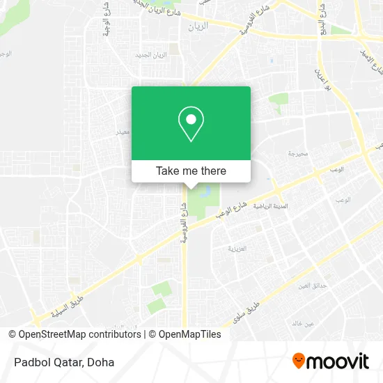 Padbol Qatar map