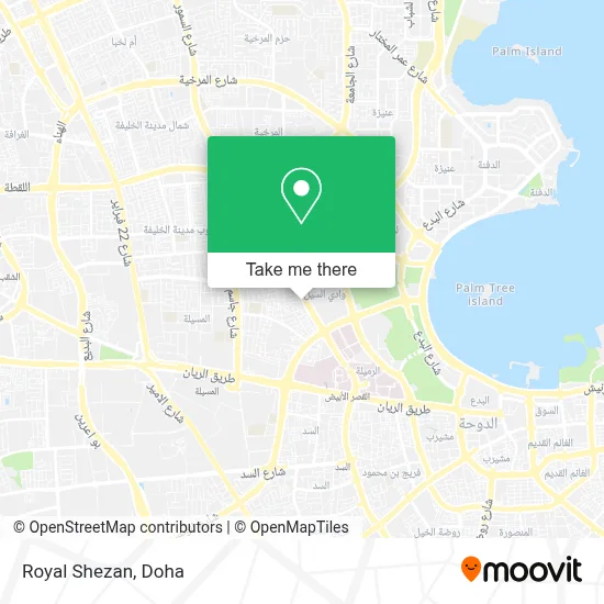 Royal Shezan map