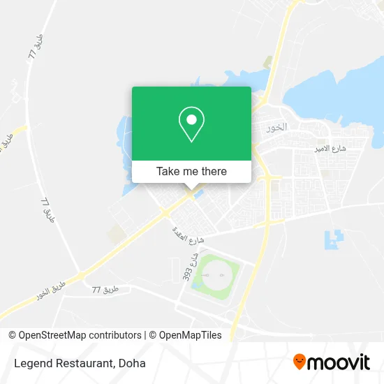 Legend Restaurant map
