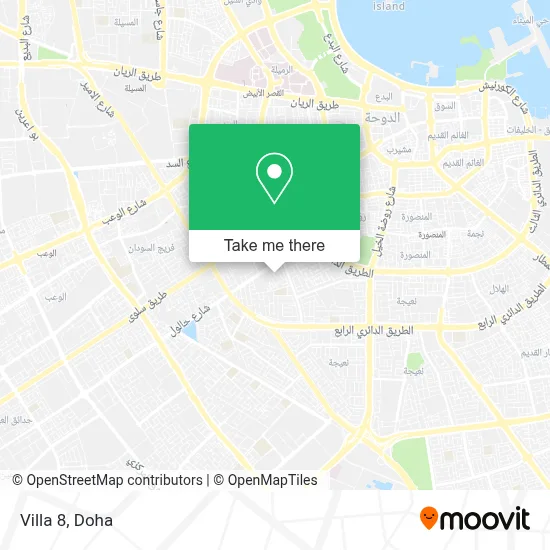 Villa 8 map