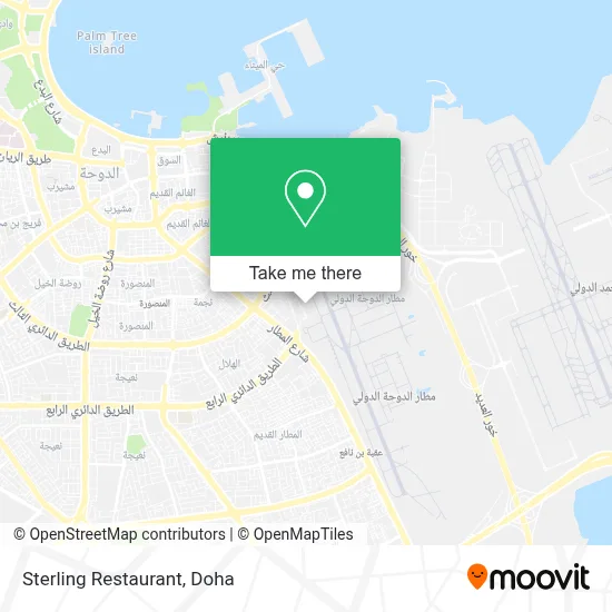 Sterling Restaurant map
