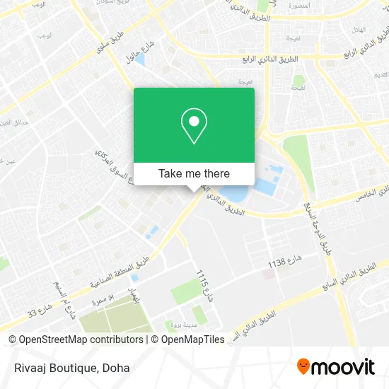 Rivaaj Boutique map