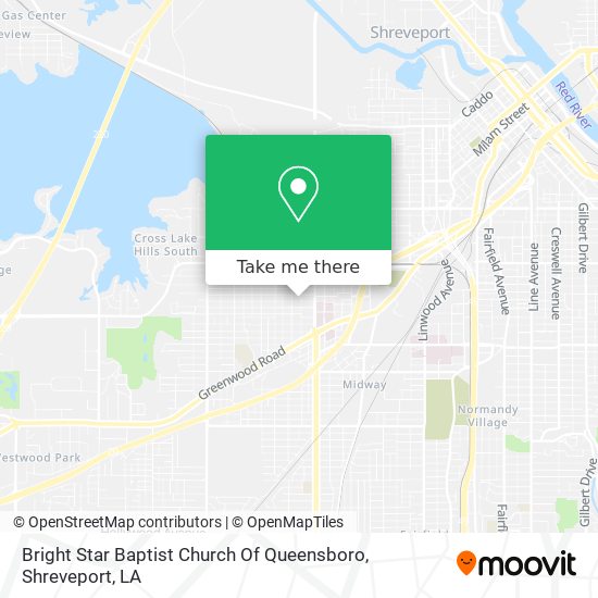 Mapa de Bright Star Baptist Church Of Queensboro