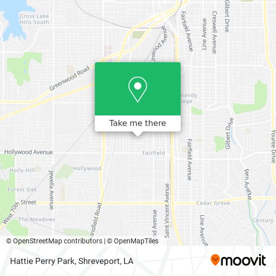 Hattie Perry Park map