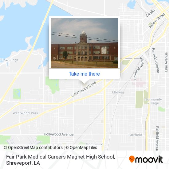 Mapa de Fair Park Medical Careers Magnet High School