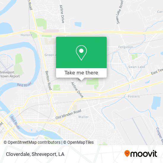 Mapa de Cloverdale