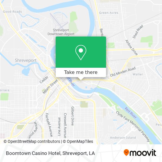 Mapa de Boomtown Casino Hotel
