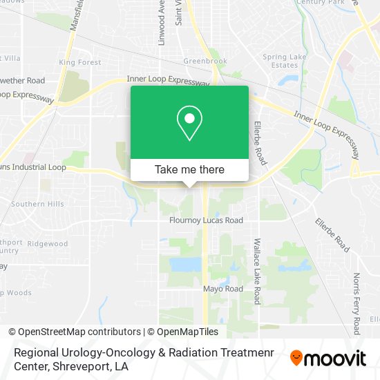 Regional Urology-Oncology & Radiation Treatmenr Center map