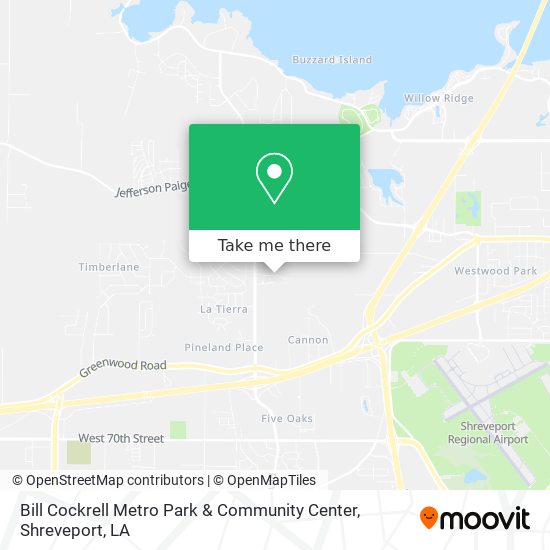 Bill Cockrell Metro Park & Community Center map