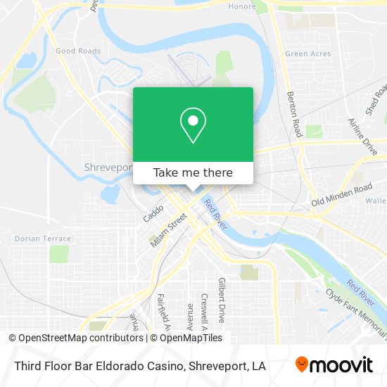 Mapa de Third Floor Bar Eldorado Casino