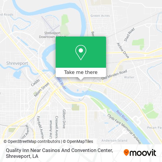 Quality Inn Near Casinos And Convention Center map
