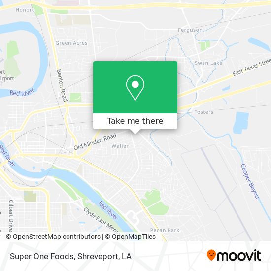 Super One Foods map