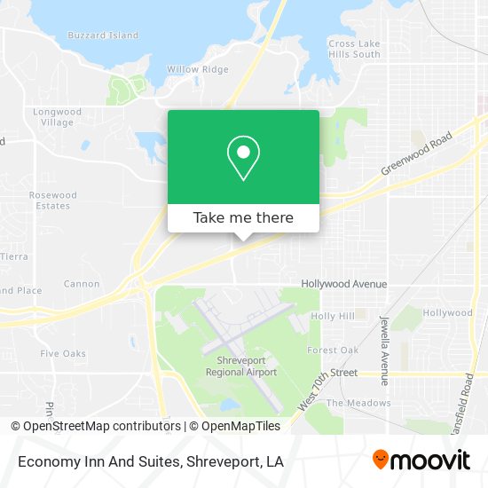 Mapa de Economy Inn And Suites